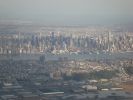 Manhattan Skyline aus dem Flugzeug