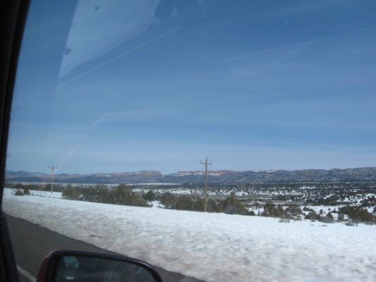Weg zum Bryce Canyon
