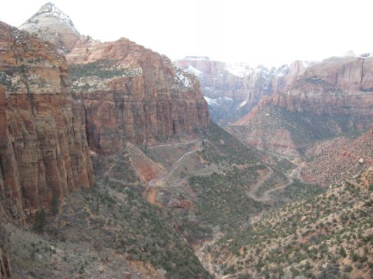 Canyon Overlook Point Zion N.P.
