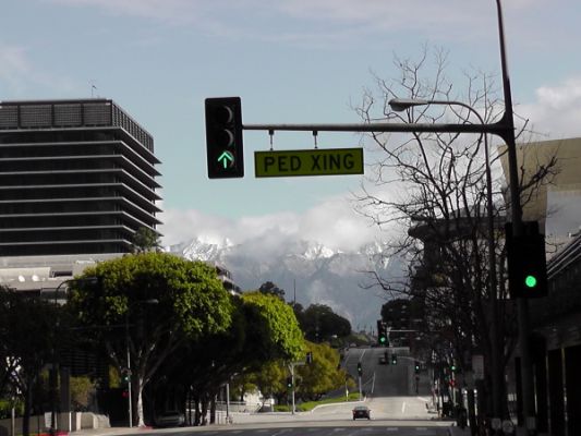 Aussicht von L.A. Downtown
