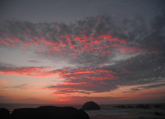Sunset FaceRock
