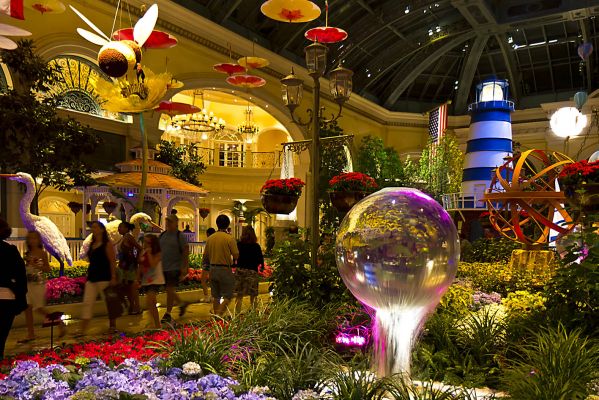 Dekoration im Bellagio
