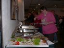 Jo Ann (Josie) am Buffet