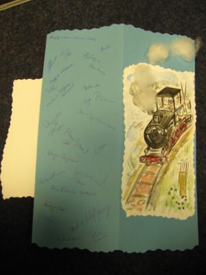 Dankeschönkarte an Thomas
