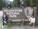 Einfahrt in den Yellowstone NP