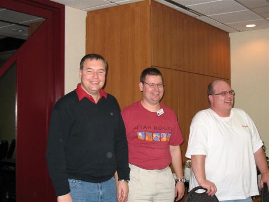 von links nach rechts: Gutenberg(Jörg), Promisedman(Oliver) und die_franken(markus)
