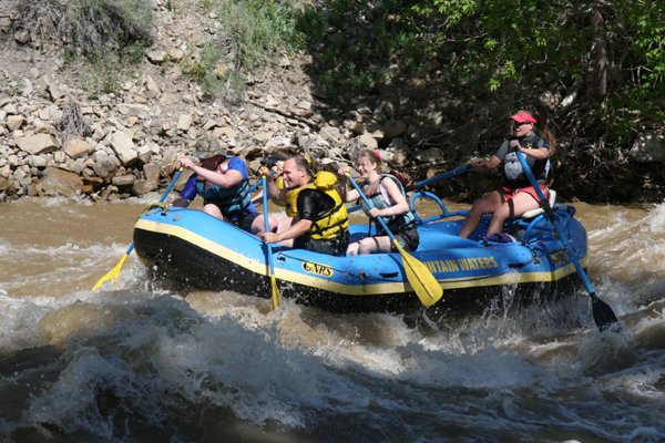 Rafting auf dem Lower Animas River
